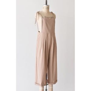 Adored Vintage Blush Overalls